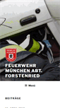 Mobile Screenshot of feuerwehr-forstenried.de