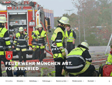 Tablet Screenshot of feuerwehr-forstenried.de